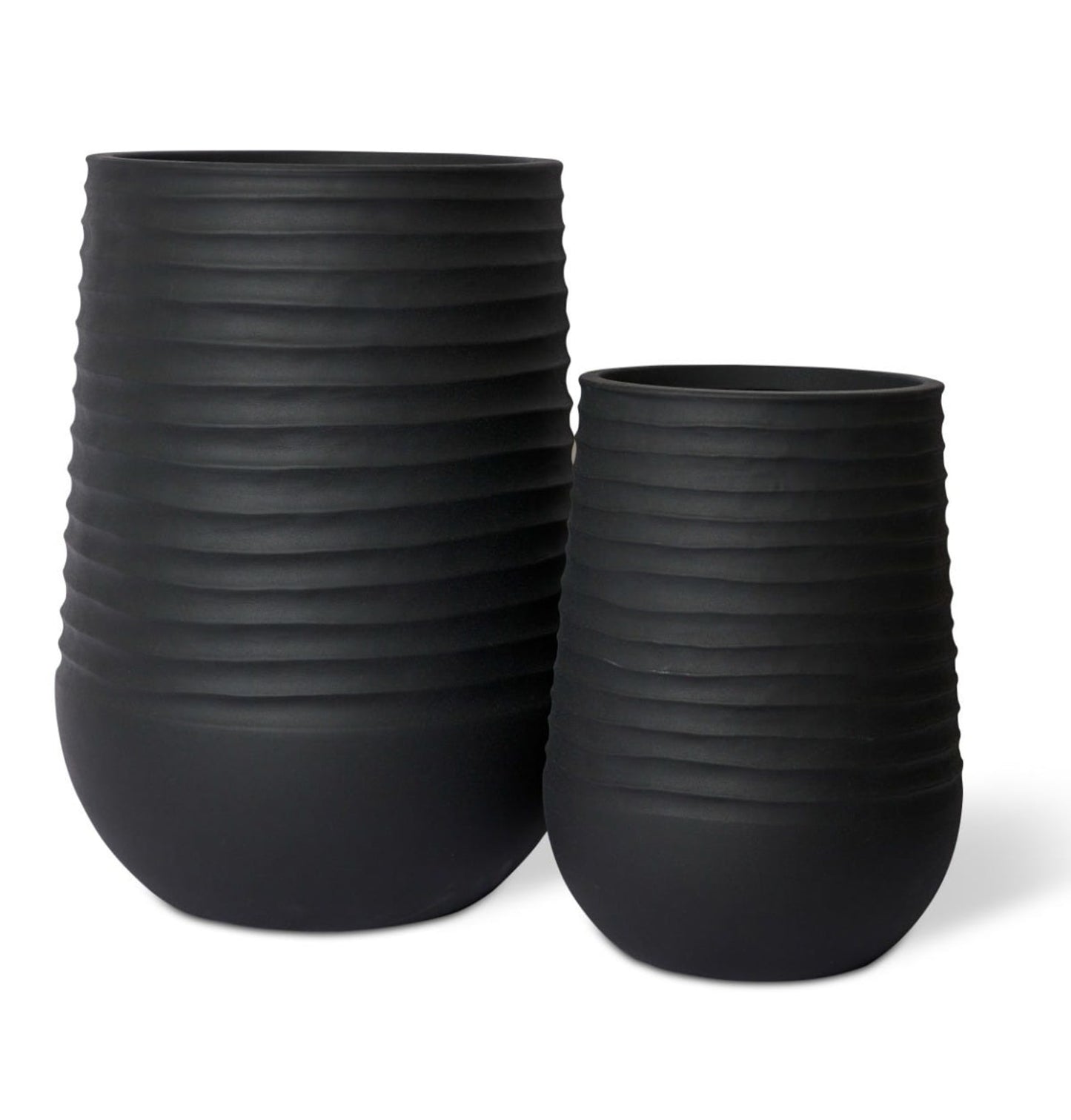 Knox Tall Stonelite Planters - Set of 2