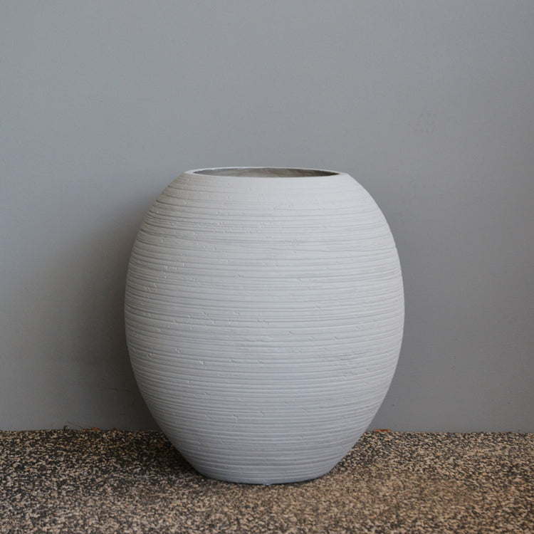 Toorak Planter Pot 42 x 44.5cm Light Grey