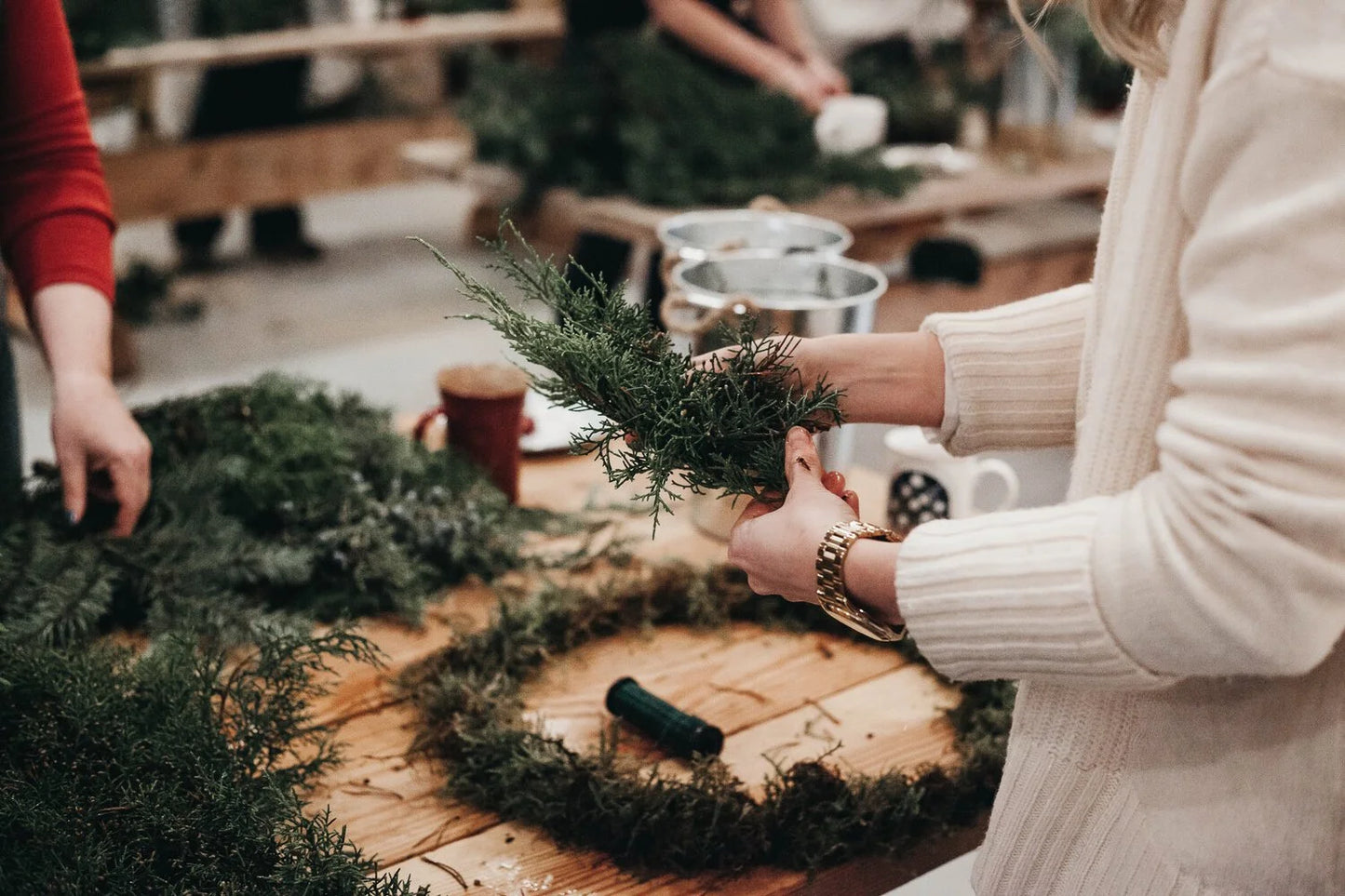 Floral Wreath Making Workshop - 21st of December Sunday 2pm-3:30pm