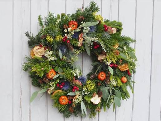 Floral Wreath Making Workshop - 21st of November Friday 7pm-8:30pm
