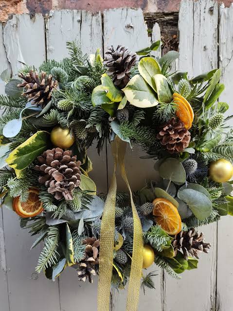 Floral Wreath Making Workshop - 14th of December Sunday 2pm-3:30pm