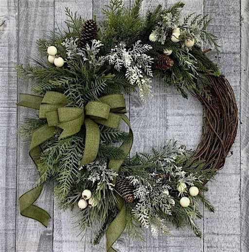 Floral Wreath Making Workshop - 7th of December Sunday 2pm-3:30pm