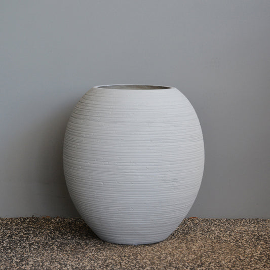 Toorak Planter Pot 56 x 61cm Light Grey